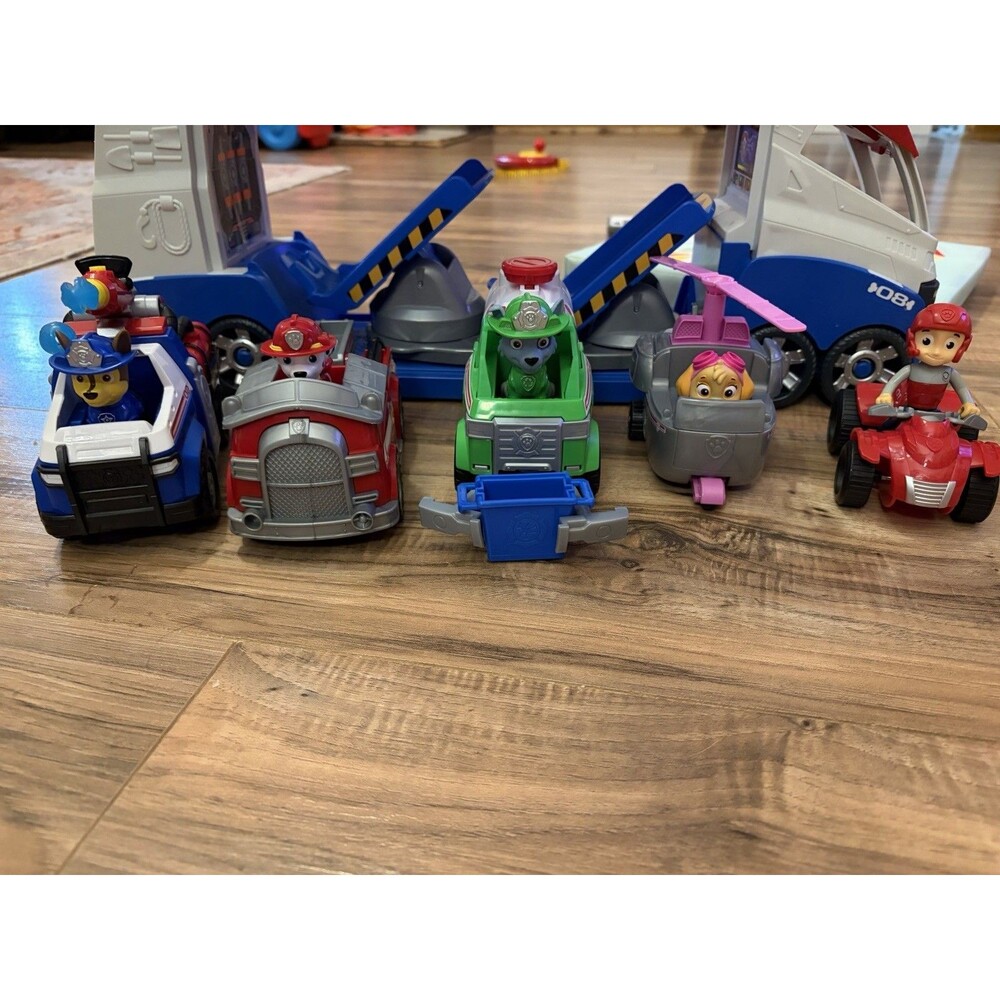 Paw Patrol Paw Patroller Team Vehicle With 5 Characters